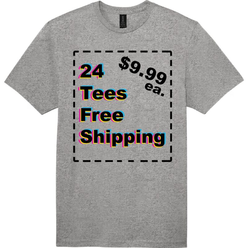 24 Bundle Deal Heavy Cotton™ T-Shirt Thumbnail