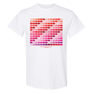 Reds Color Chart - Heavy Cotton™ T-Shirt Thumbnail